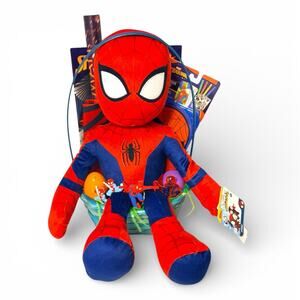 Spider-Man Easter Basket Filler Set for Boys with Plush Toy & Activities